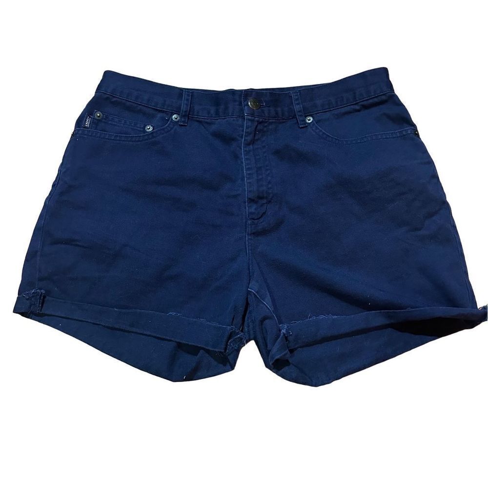Lauren Jeans Co Ralph Lauren navy blue womens shorts‎ sz 8